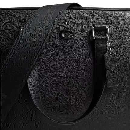 Coach Unisex Caden Brief Bag Black