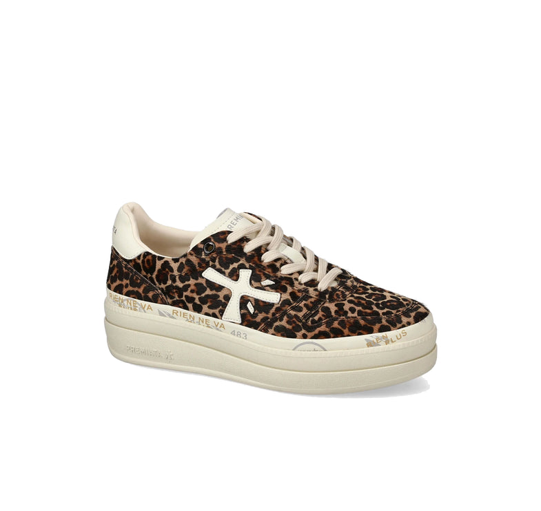 Premiata Women's Micol Sneakers Leopard Multi 7034