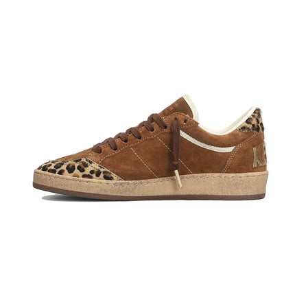 Golden Goose Women's Ball Star Sneakers Leopard Print Multi