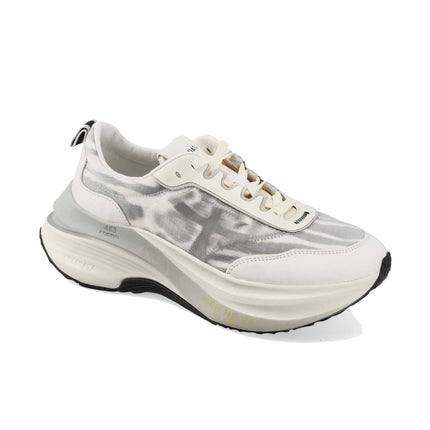 Premiata Women's Hill Sneakers White/Multi 7507