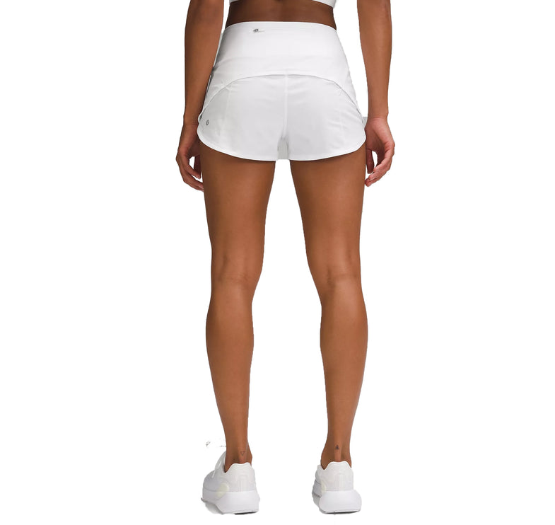 lululemon Women's Speed Up High-Rise Lined Short 2.5" White - Hemen Kargoda