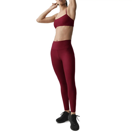 alo Women's 7/8 High-Waist Airlift Legging Summer Romance Red