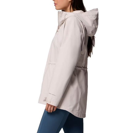 Columbia Women's Hikebound II Long Rain Jacket Dark Stone