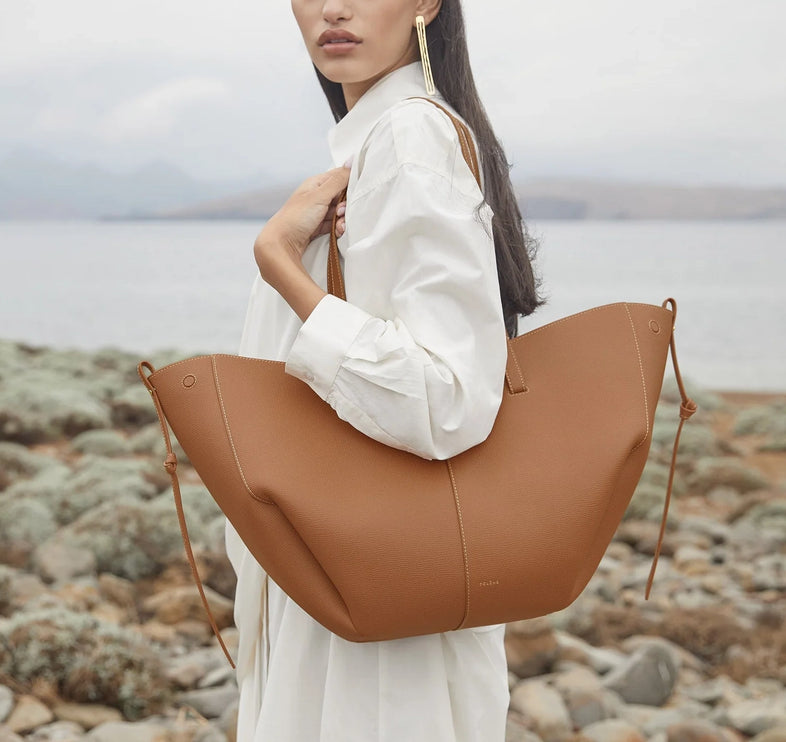 Polène Women's Cyme Edition Textured Sea Camel