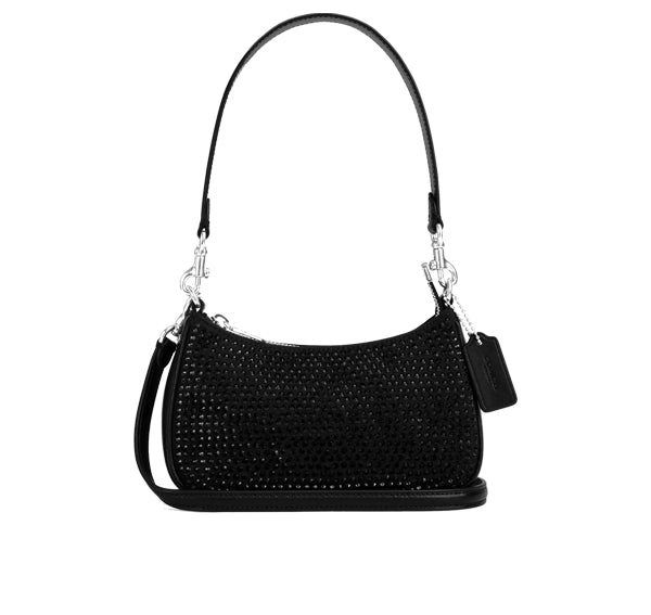 Coach Women's Teri Mini Crossbody Bag Silver/Black