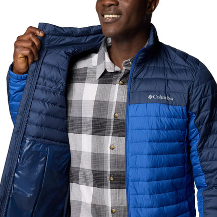 Columbia Men's Silver Falls II Jacket Mountain Blue/Collegiate Navy