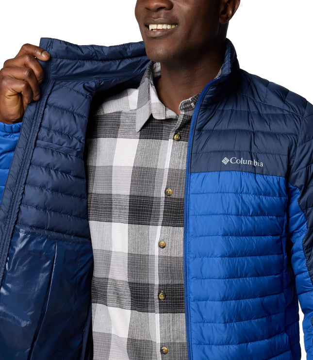 Columbia Men's Silver Falls II Jacket Mountain Blue/Collegiate Navy