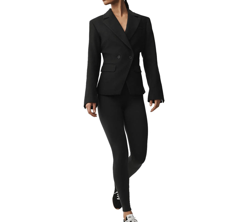 alo Women's Cinch Blazer Black
