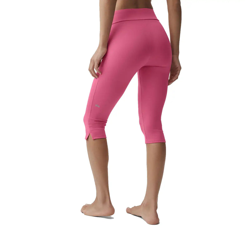 alo Women's ALO Softsculpt Shoreline Capri Paradise Pink