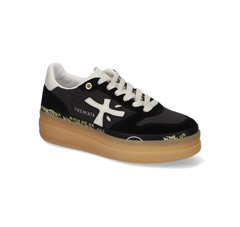 Premiata Women's Micol Sneakers Black 8193