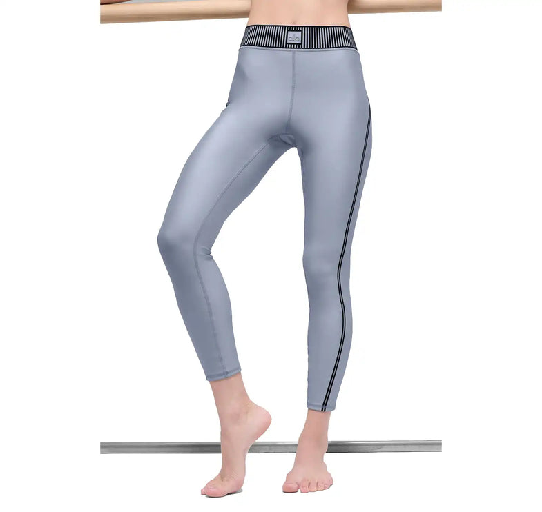 alo Women's Airlift High-Waist 7/8 Line Up Legging Summer Winter Frost