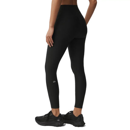 alo Women's Airlift High-Waist 7/8 Fine Line Legging Black