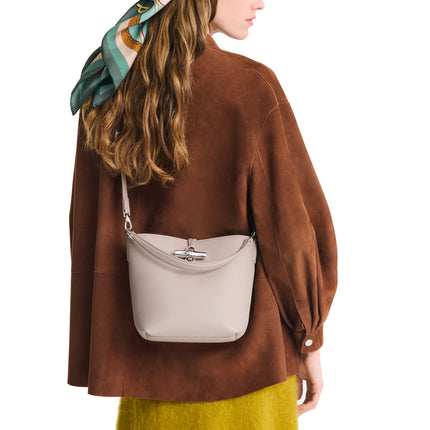 Longchamp Women's Le Roseau XS Bucket Bag Clay