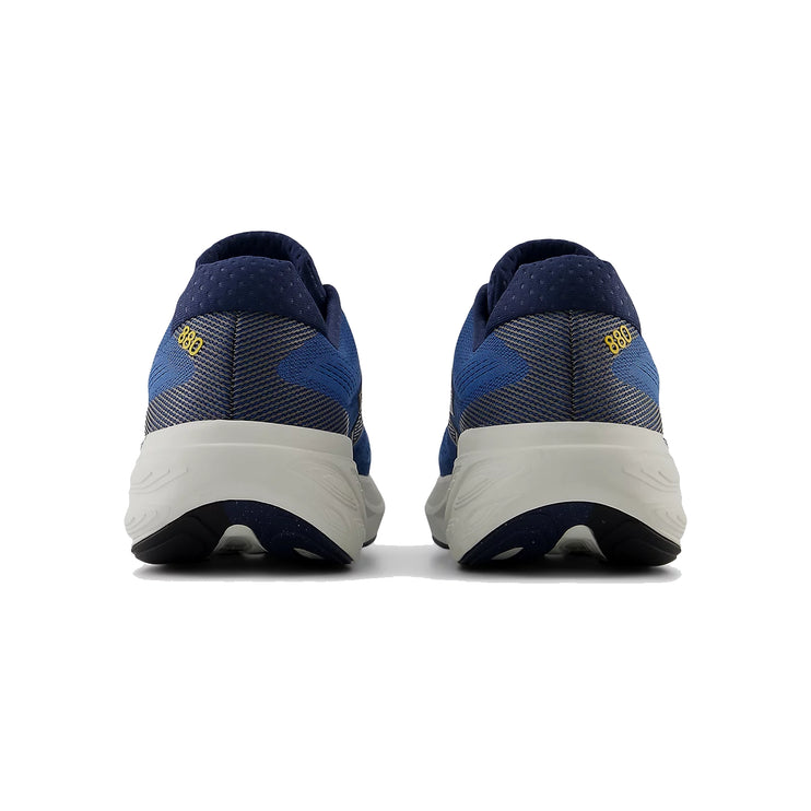 New Balance Men's Fresh Foam X 880v15 Sea Stone with NB Navy and Marmalade M880I15