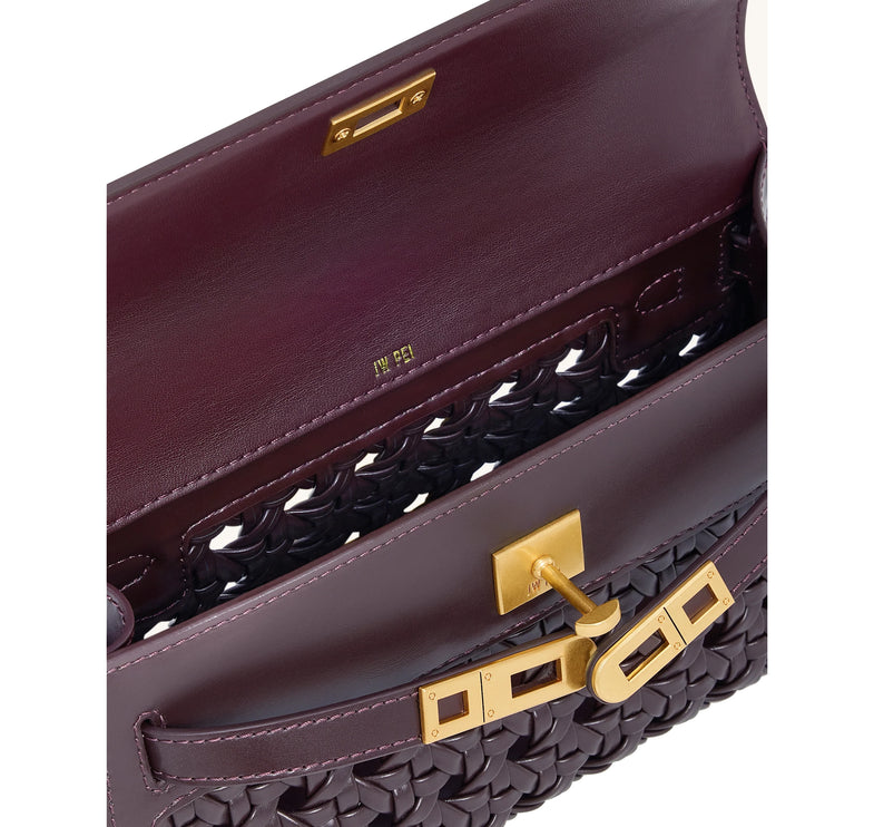 JW PEI Women's Noor Top Handle Bag Dark Red