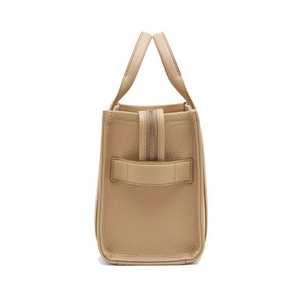 Marc Jacobs Women's The Leather Medium Tote Bag Camel