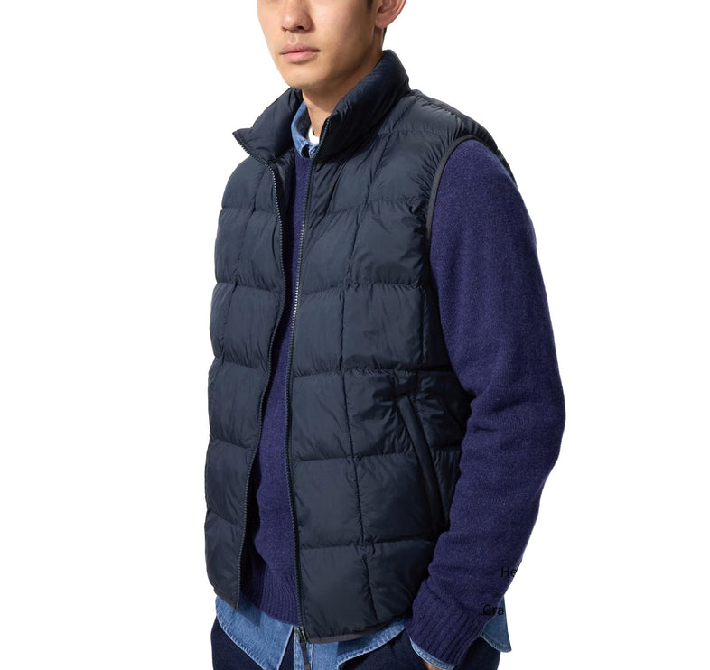 Uniqlo Men's Pufftech Vest 69 Navy