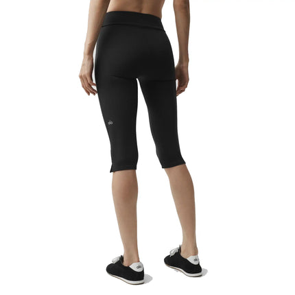 alo Women's ALO Softsculpt Shoreline Capri Black