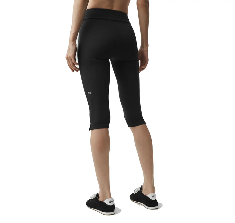 alo Women's ALO Softsculpt Shoreline Capri Black
