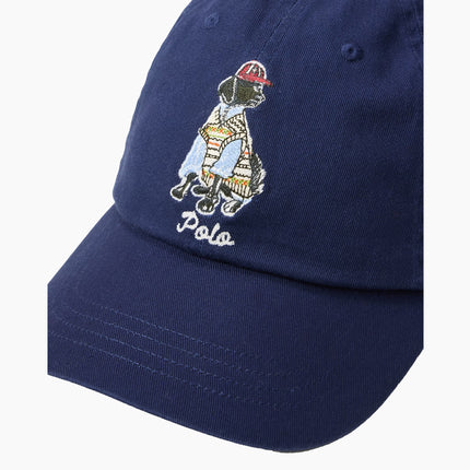 Polo Ralph Lauren Unisex Dog Embroidered Twill Ball Cap Newport Navy