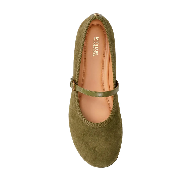 Michael Kors Women's Phoebe Ballet Flat Oregano