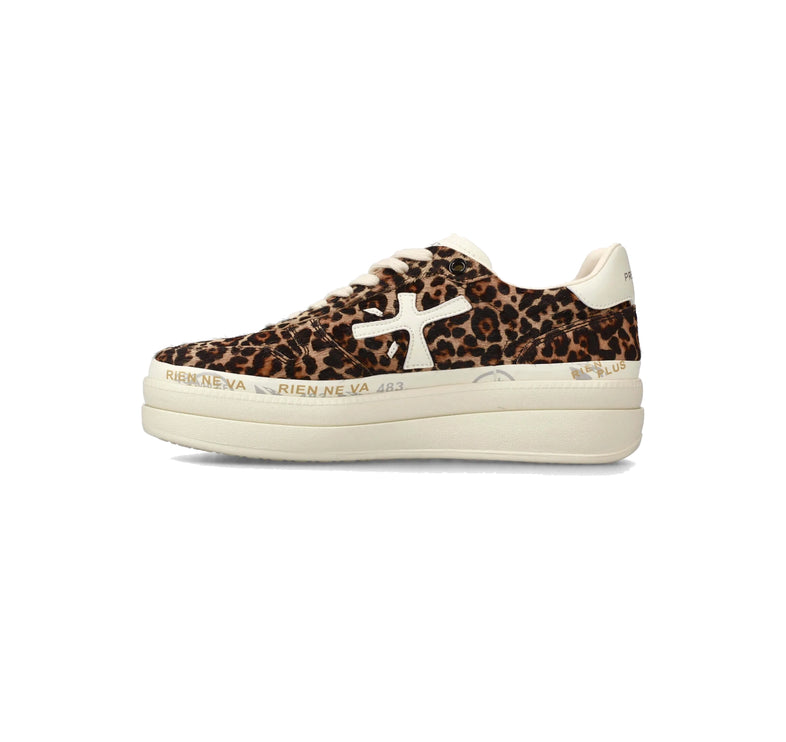 Premiata Women's Micol Sneakers Leopard Multi 7034