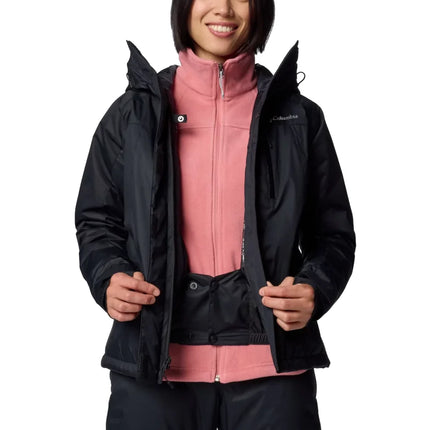 Columbia Women's Snowy Summit Insulated Jacket Black/Black Dobby