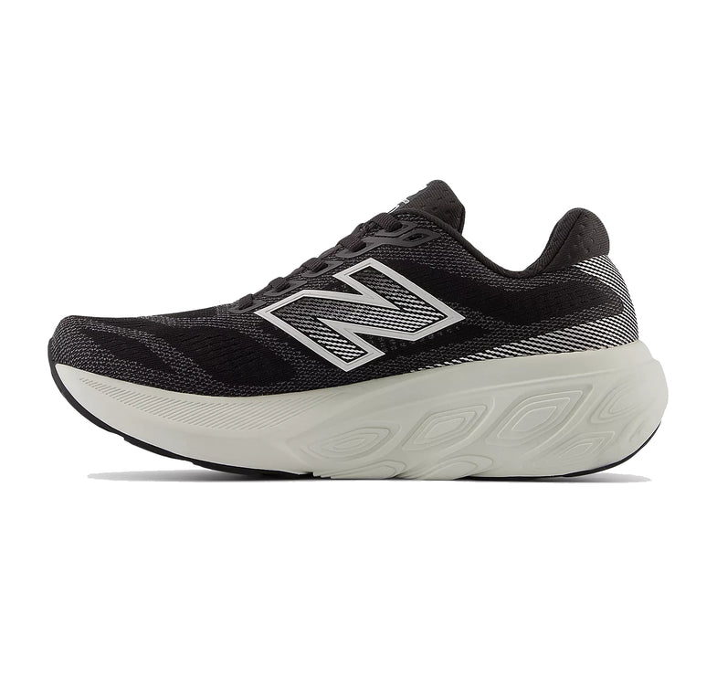 New Balance Women's Fresh Foam X 880v15 Black Cement with Sea Salt and Silver Metallic W880H15