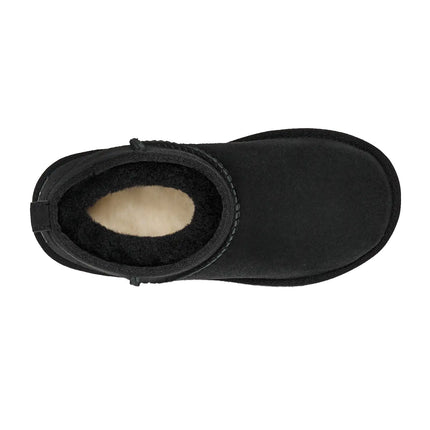 UGG Classic Ultra Mini çocuk botu, siyah süet