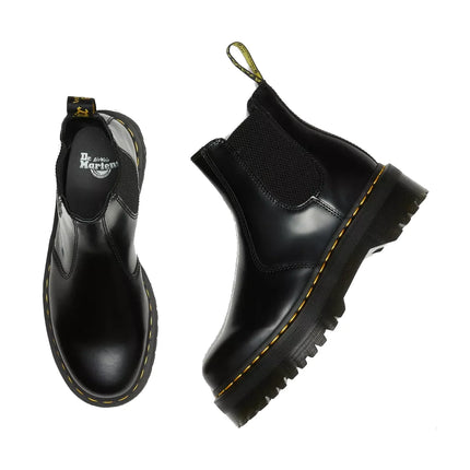 Dr. Martens Women's 2976 Polished Smooth Platform Chelsea Boots Black - İndirim