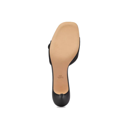Coach Women's Margot Sandal In Signature Jacquard Black