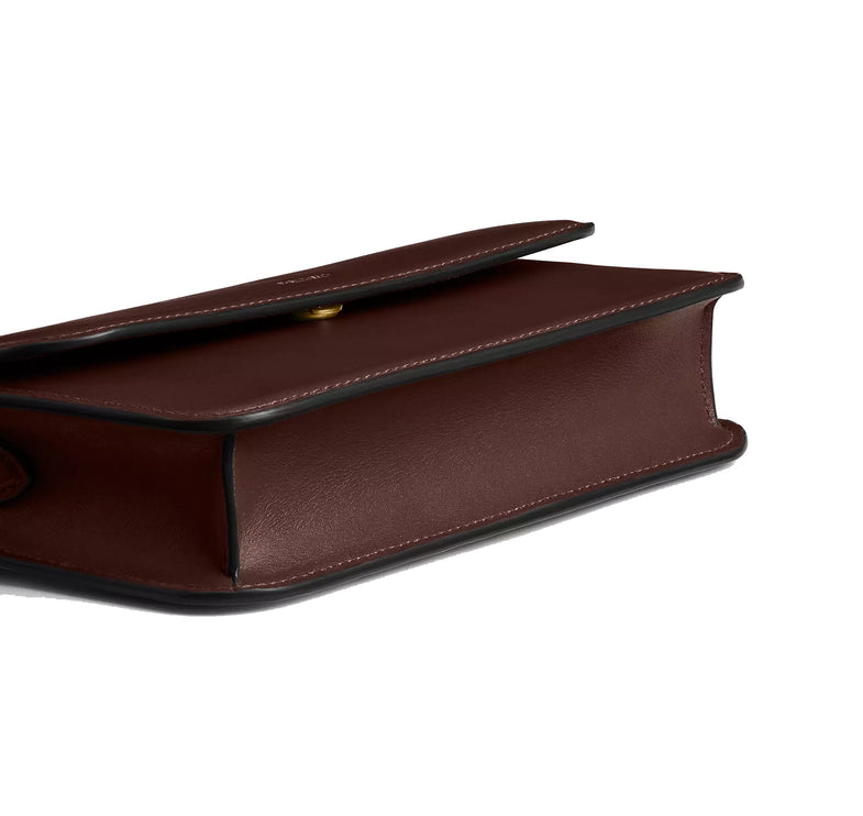 Coach Women's Elora Top Handle Crossbody Bag Brass/Maple