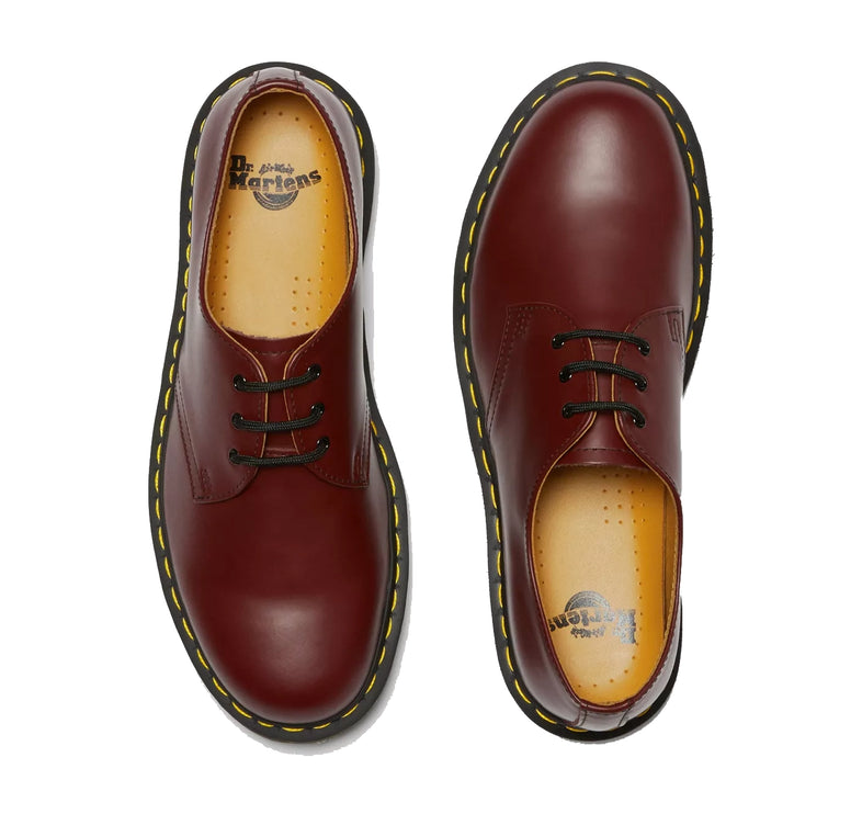 Dr. Martens Unisex 1461 Smooth Leaher Oxford Shoes Cherry Red