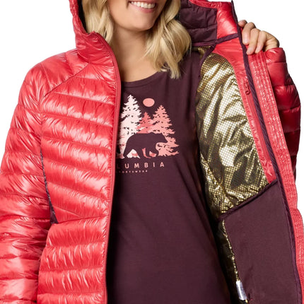 Columbia Women's Labyrinth Loop II Hooded Jacket Daredevil/Moonvista