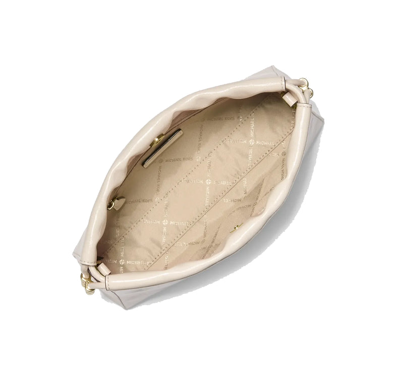 Michael Kors Women's Matilda Small Cinched Crossbody Bag Light Cream