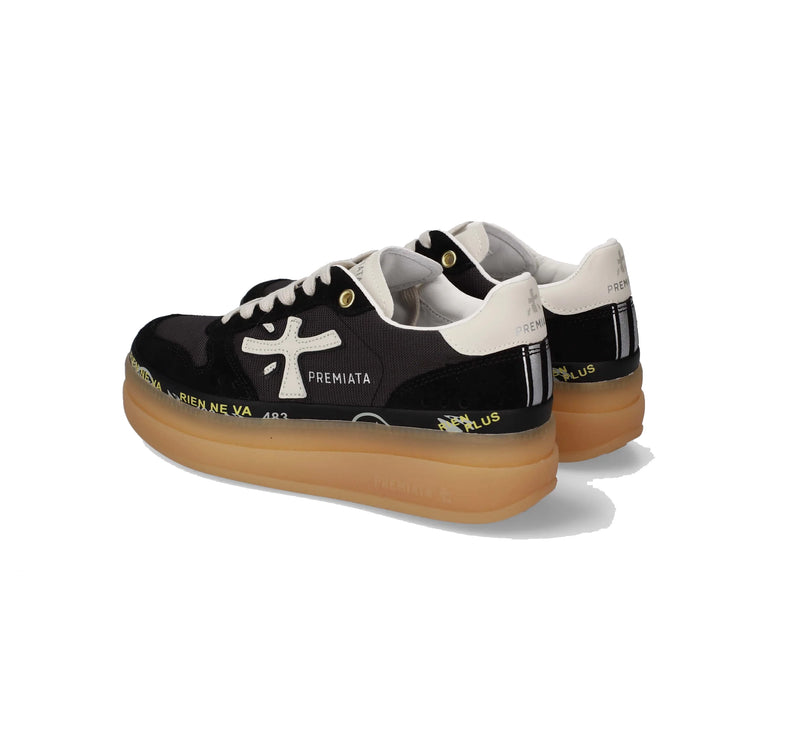 Premiata Women's Micol Sneakers Black 8193