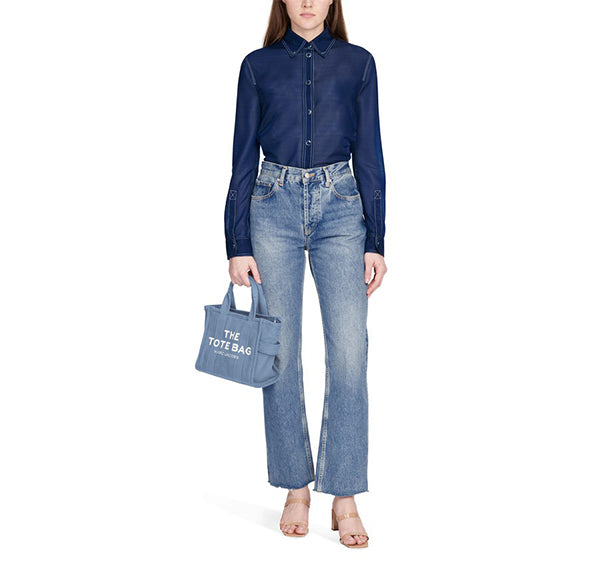 Marc Jacobs Women's The Canvas Small Tote Bag Blue Shadow