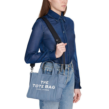 Marc Jacobs Women's The Canvas Small Tote Bag Blue Shadow