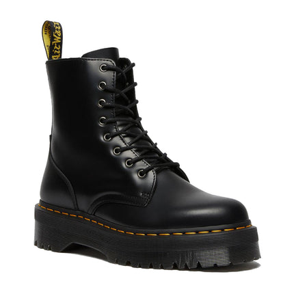 Dr. Martens Unisex Jadon Smooth Leather Platform Boots Black - Hızlı Teslimat