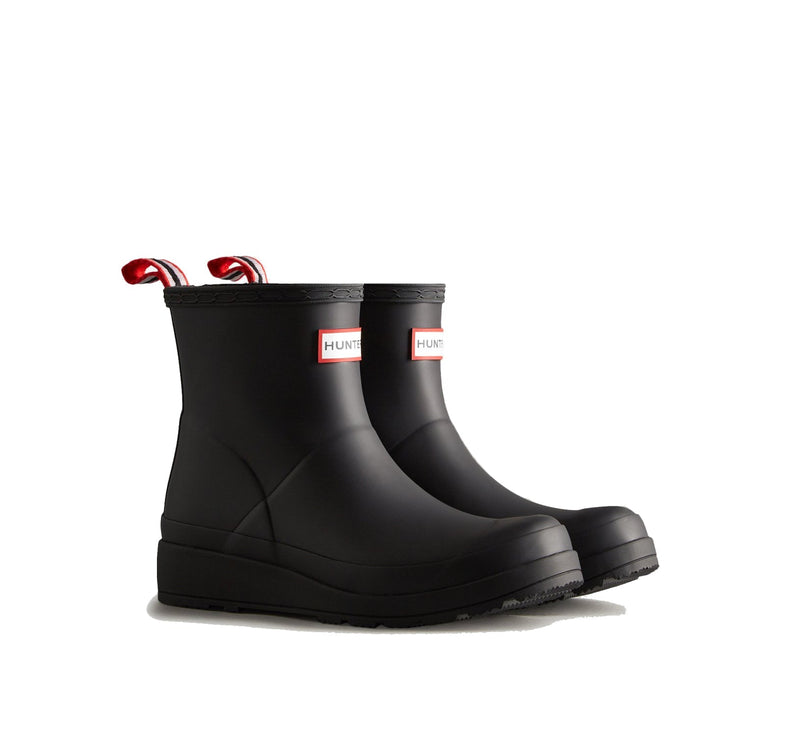 Hunter Women's Original Play Short Rain Boots Black
