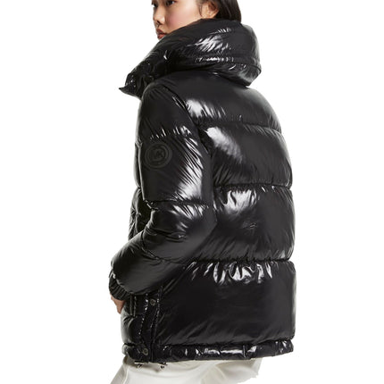 Michael Kors Women's Ciré Nylon Puffer Jacket Black