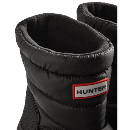 Hunter Women's Intrepid Insulated Short Snow Boots Black