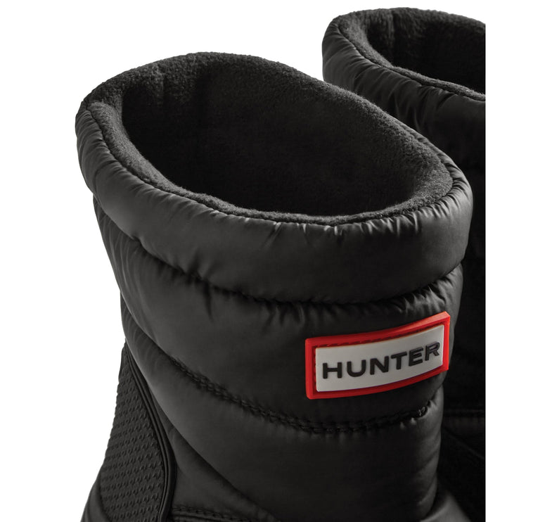Hunter Women's Intrepid Insulated Short Snow Boots Black