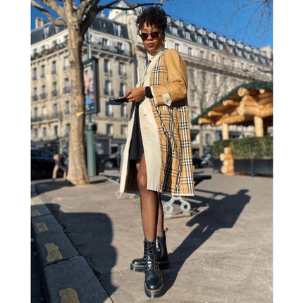 Dr. Martens Unisex Jadon Smooth Leather Platform Boots Black - Hızlı Teslimat