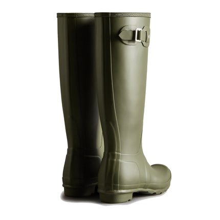 Hunter Women's Original Tall Rain Boots Olive Leaf