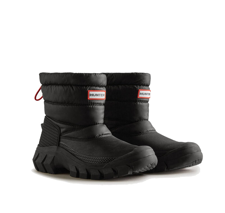 Hunter Women's Intrepid Insulated Short Snow Boots Black