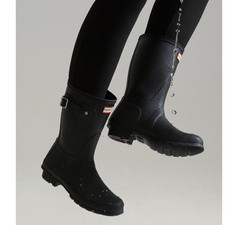 Hunter Women's Original Short Rain Boots Black