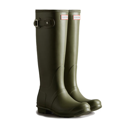 Hunter Women's Original Tall Rain Boots Olive Leaf