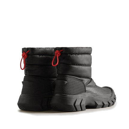 Hunter Women's Intrepid Insulated Short Snow Boots Black