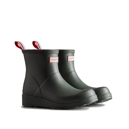 Hunter Women's Original Play Short Rain Boots Arctic Moss Green